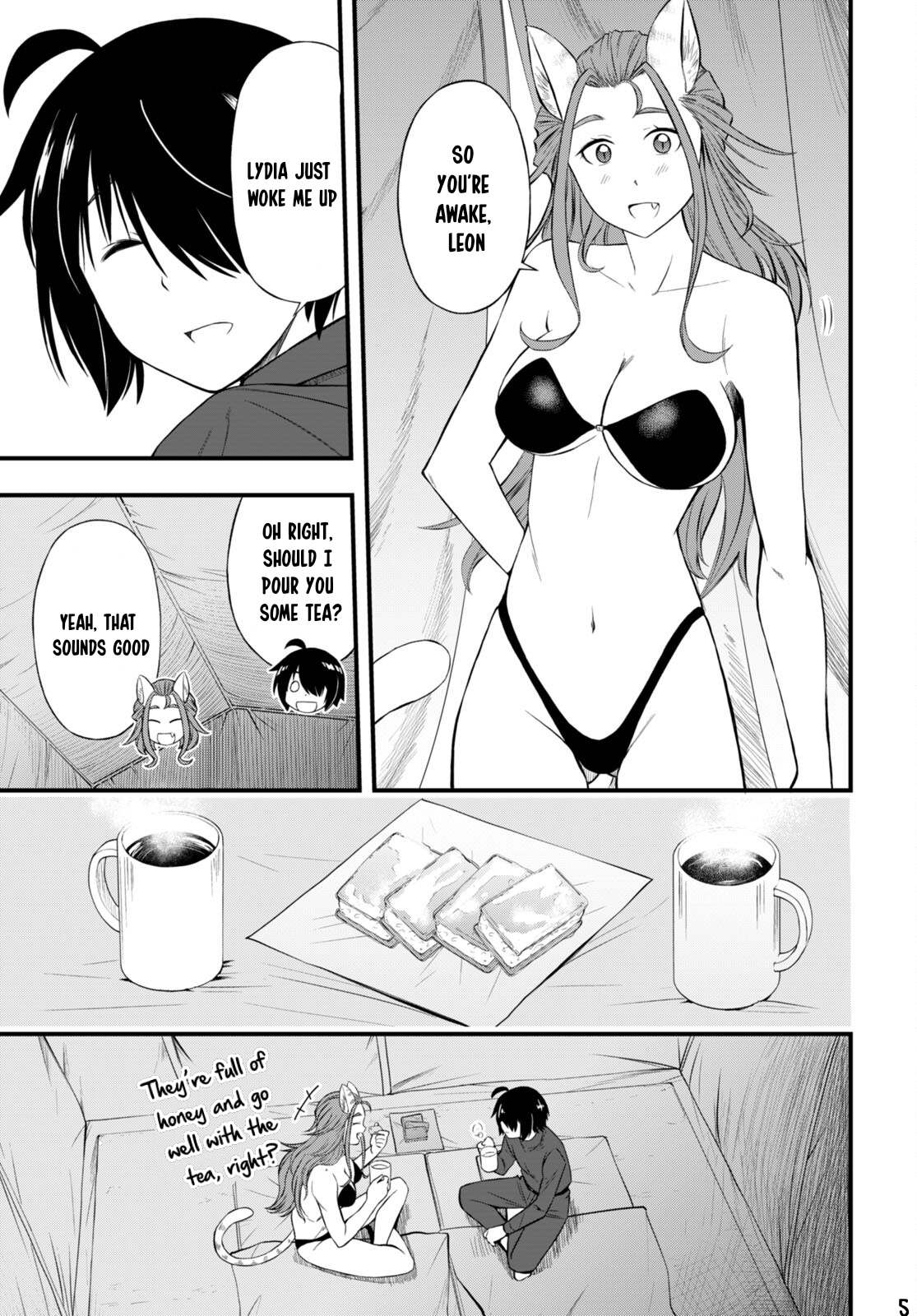 Hazure Akamadoushi ha Kenjyatime ni Musou suru Chapter 22 page 6 - Chapter 22: All Three Together
