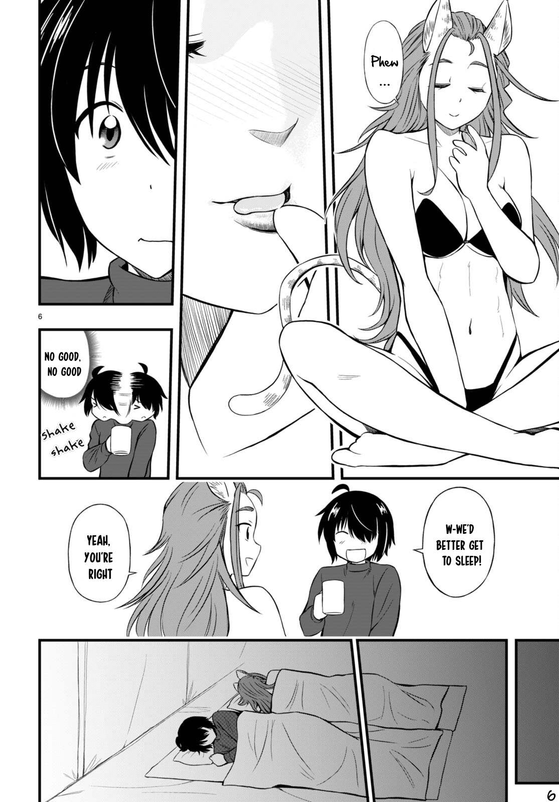 Hazure Akamadoushi ha Kenjyatime ni Musou suru Chapter 22 page 7 - Chapter 22: All Three Together