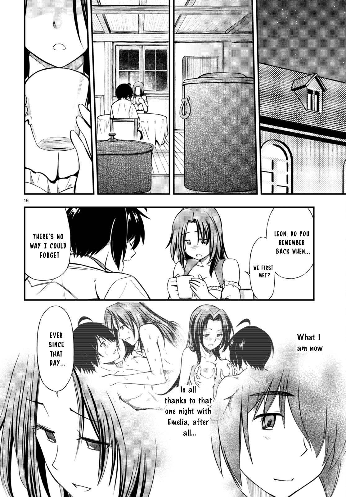 Hazure Akamadoushi ha Kenjyatime ni Musou suru Chapter 23 page 17 - Chapter 23: Emilia's Dream