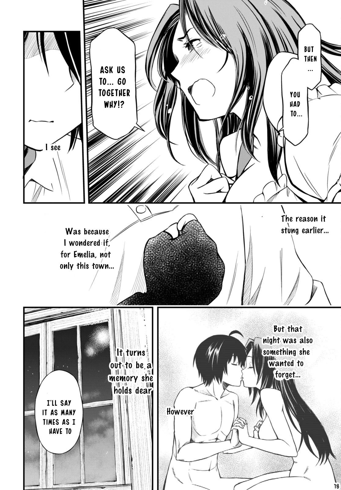 Hazure Akamadoushi ha Kenjyatime ni Musou suru Chapter 23 page 19 - Chapter 23: Emilia's Dream
