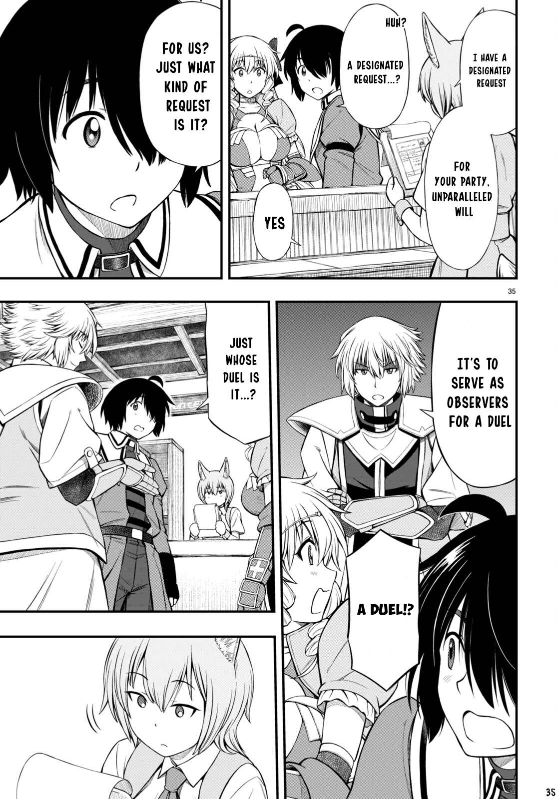 Hazure Akamadoushi ha Kenjyatime ni Musou suru Chapter 23 page 36 - Chapter 23: Emilia's Dream