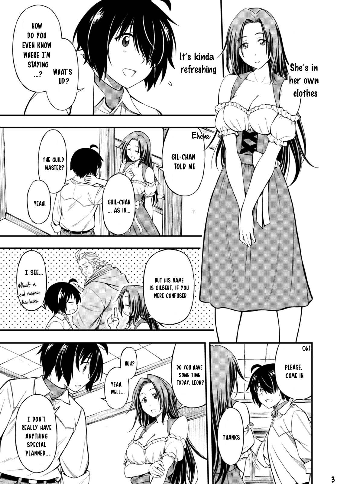 Hazure Akamadoushi ha Kenjyatime ni Musou suru Chapter 23 page 4 - Chapter 23: Emilia's Dream
