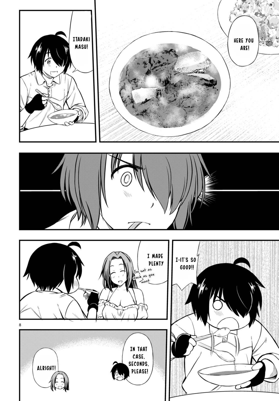 Hazure Akamadoushi ha Kenjyatime ni Musou suru Chapter 23 page 9 - Chapter 23: Emilia's Dream