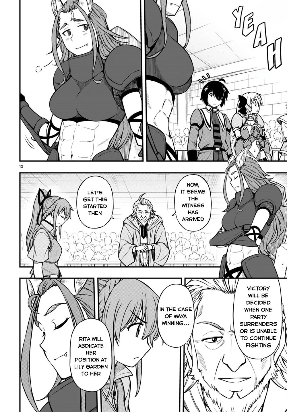 Hazure Akamadoushi ha Kenjyatime ni Musou suru Chapter 24 page 12 - Chapter 24