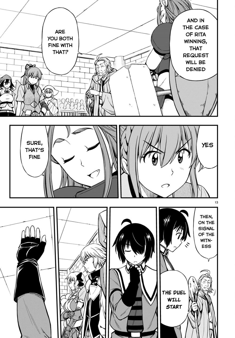 Hazure Akamadoushi ha Kenjyatime ni Musou suru Chapter 24 page 13 - Chapter 24
