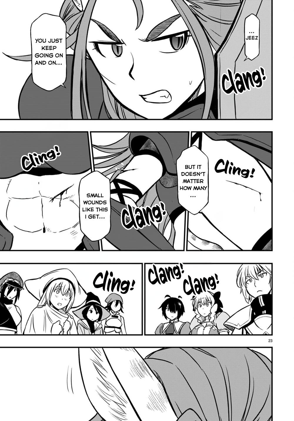 Hazure Akamadoushi ha Kenjyatime ni Musou suru Chapter 24 page 23 - Chapter 24
