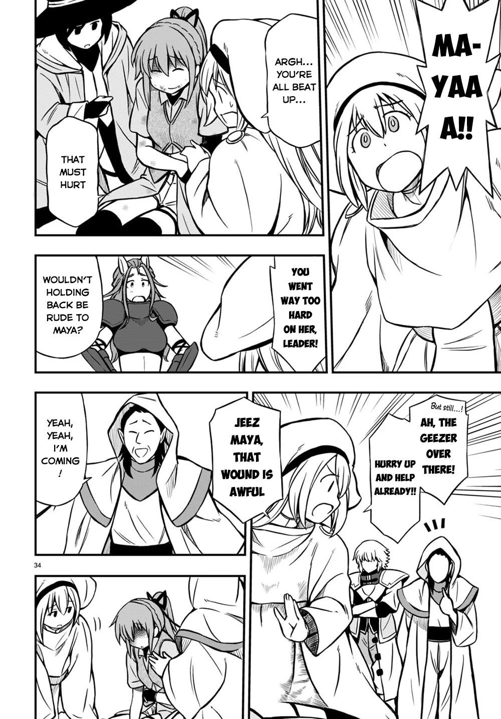 Hazure Akamadoushi ha Kenjyatime ni Musou suru Chapter 24 page 34 - Chapter 24
