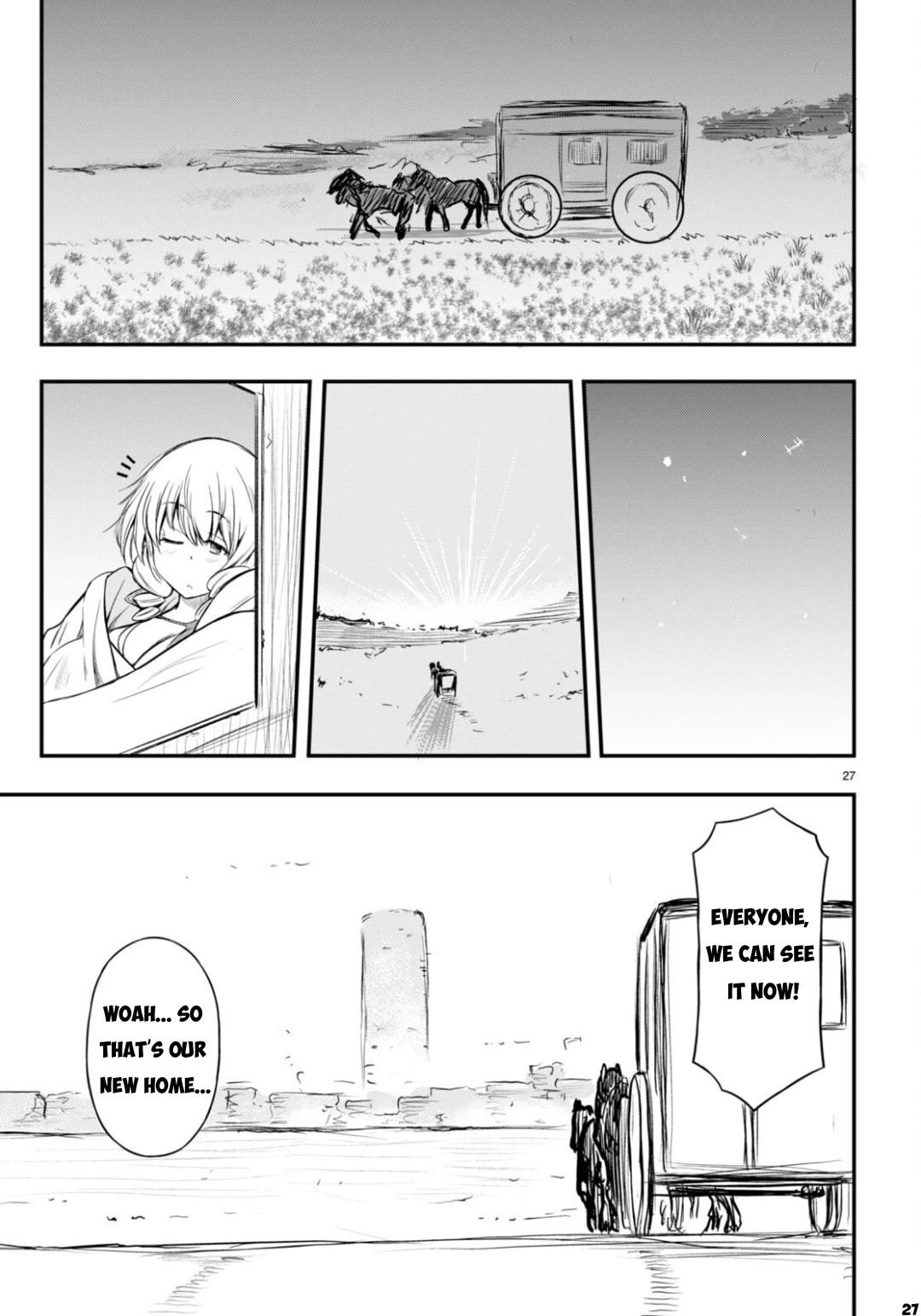Hazure Akamadoushi ha Kenjyatime ni Musou suru Chapter 25 page 28 - Chapter 25
