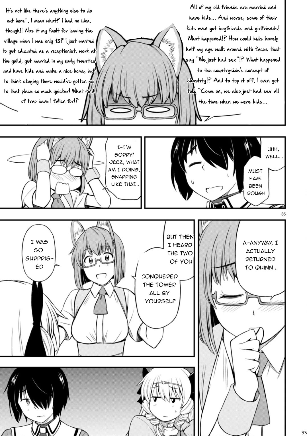 Hazure Akamadoushi ha Kenjyatime ni Musou suru Chapter 25 page 36 - Chapter 25