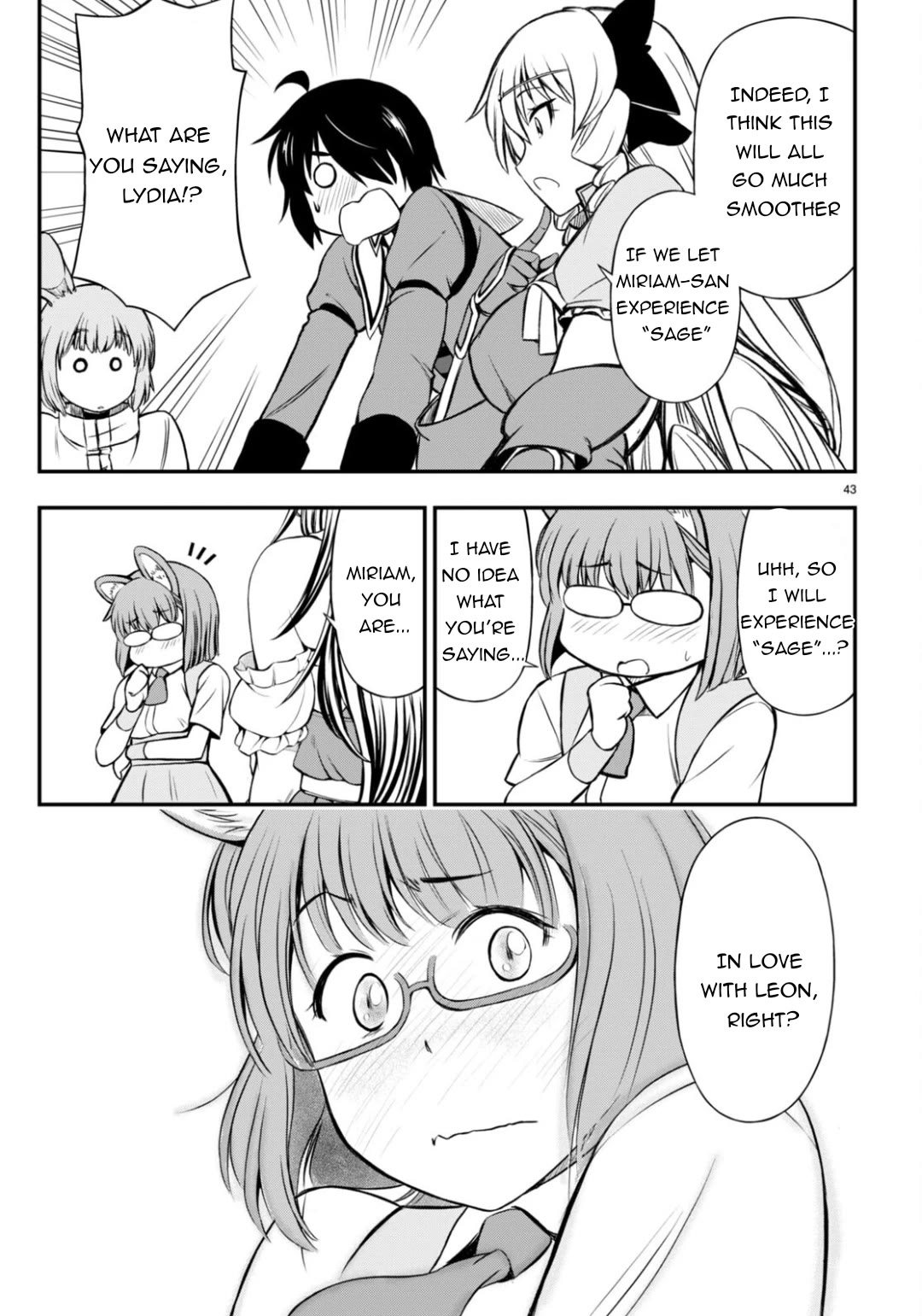 Hazure Akamadoushi ha Kenjyatime ni Musou suru Chapter 25 page 44 - Chapter 25