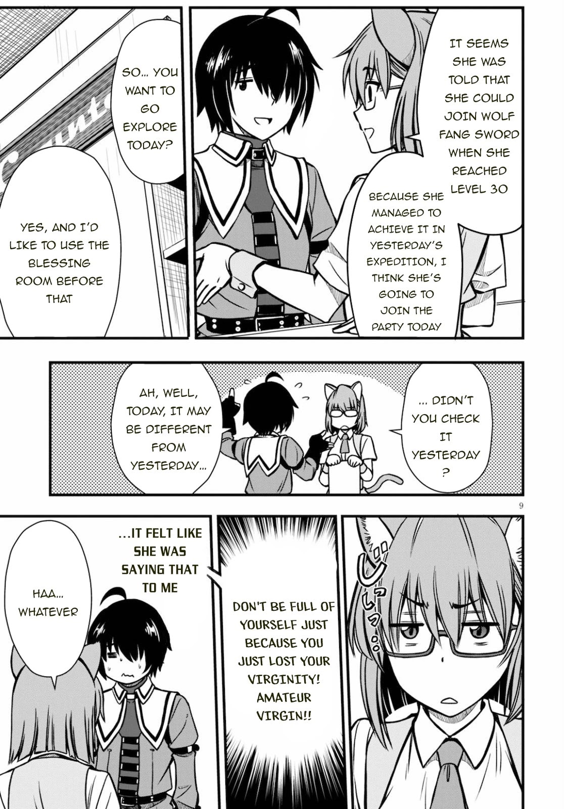 Hazure Akamadoushi ha Kenjyatime ni Musou suru Chapter 3 page 10 - Chapter 3