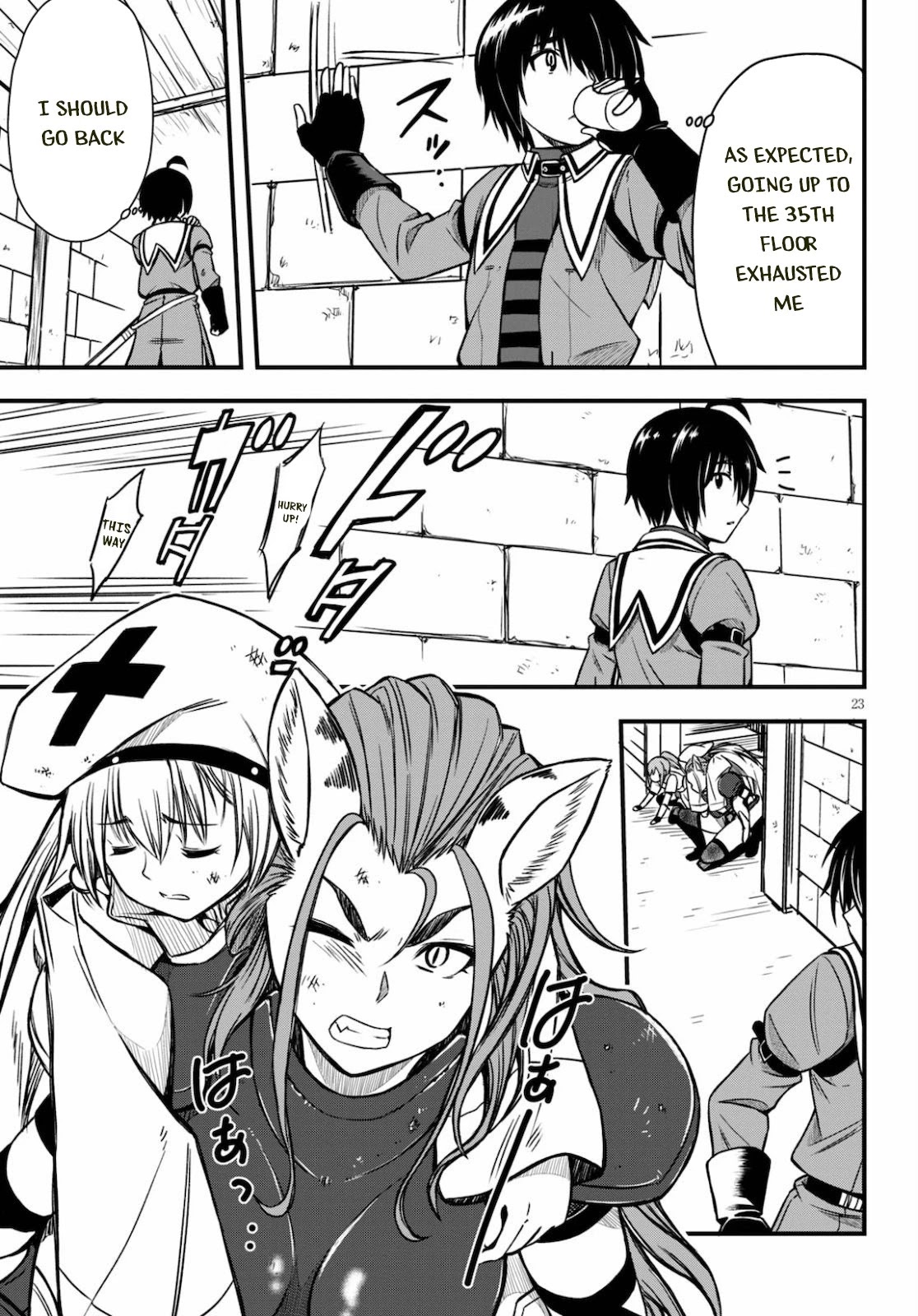 Hazure Akamadoushi ha Kenjyatime ni Musou suru Chapter 3 page 24 - Chapter 3