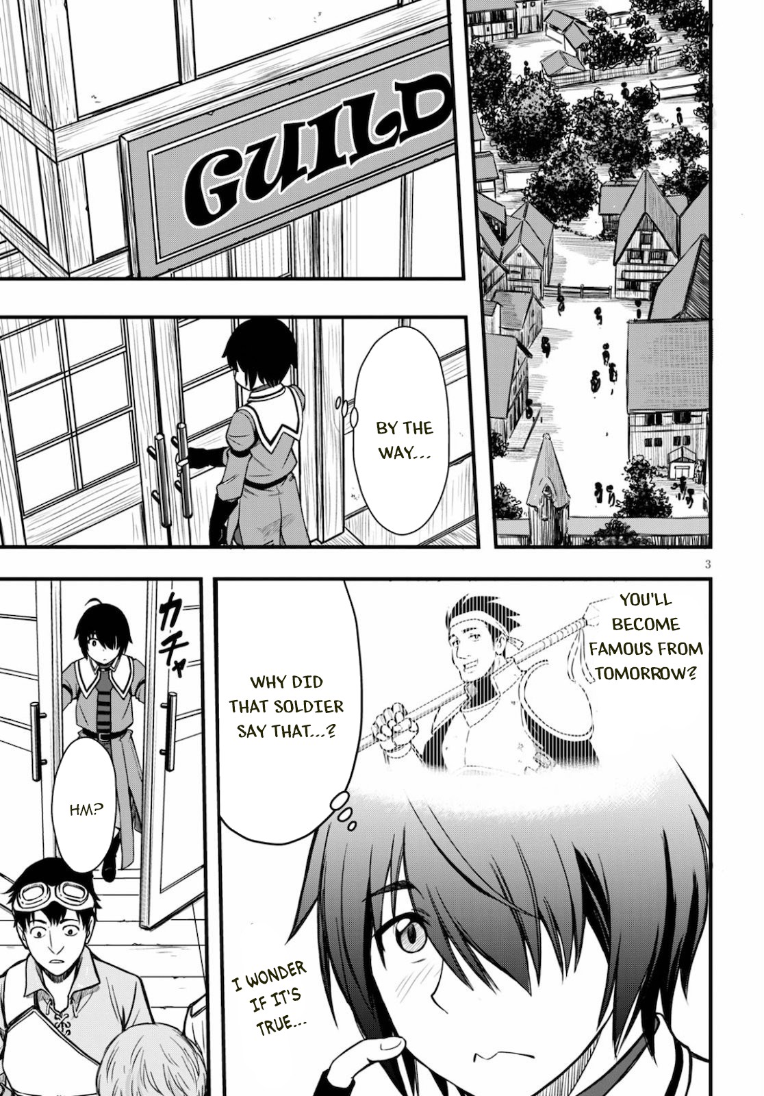 Hazure Akamadoushi ha Kenjyatime ni Musou suru Chapter 3 page 4 - Chapter 3