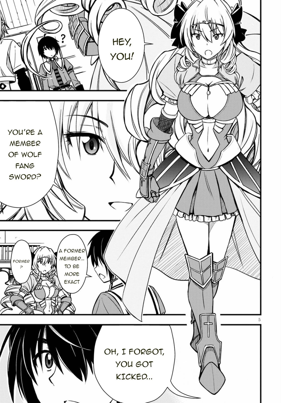 Hazure Akamadoushi ha Kenjyatime ni Musou suru Chapter 3 page 6 - Chapter 3