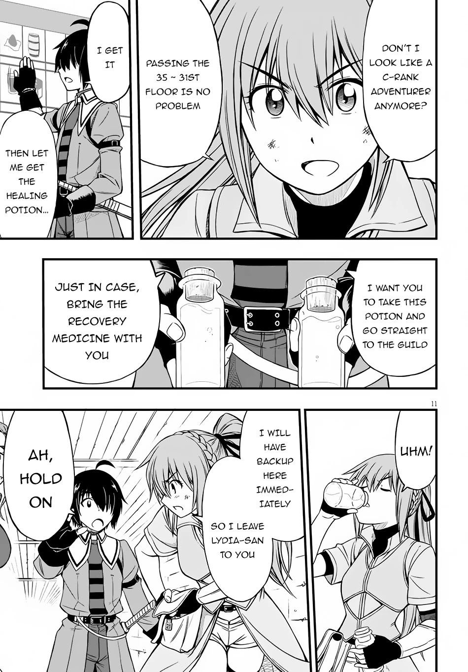 Hazure Akamadoushi ha Kenjyatime ni Musou suru Chapter 4 page 12 - Chapter 4
