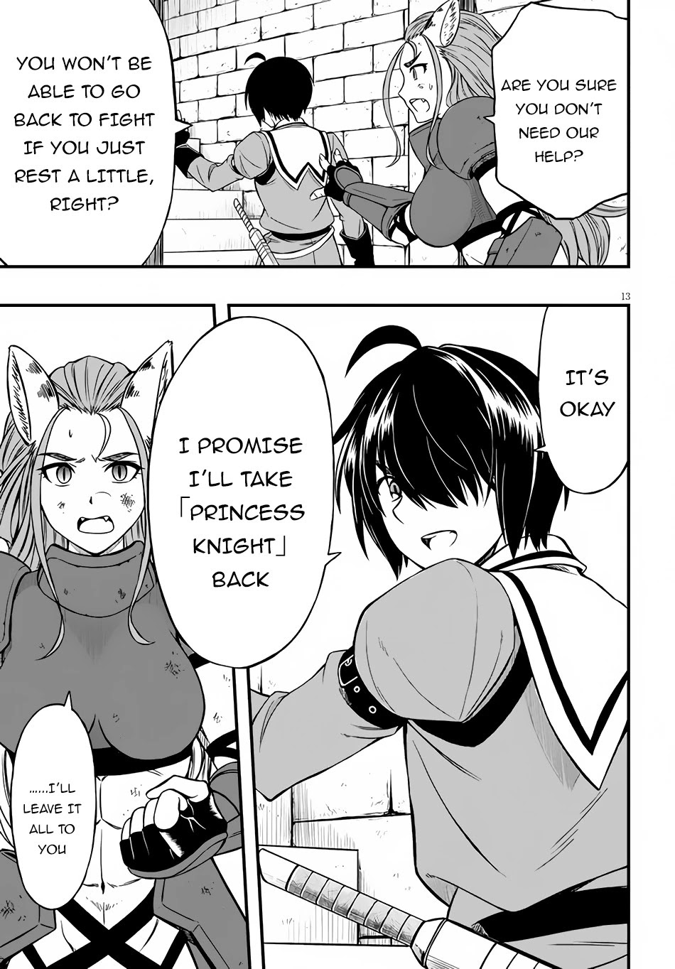 Hazure Akamadoushi ha Kenjyatime ni Musou suru Chapter 4 page 14 - Chapter 4