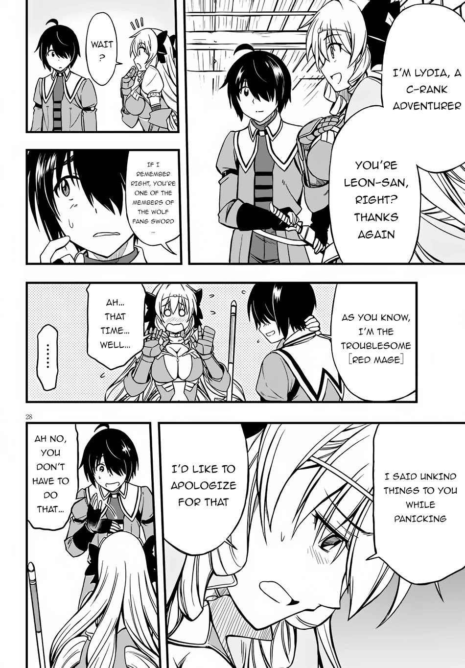 Hazure Akamadoushi ha Kenjyatime ni Musou suru Chapter 4 page 29 - Chapter 4