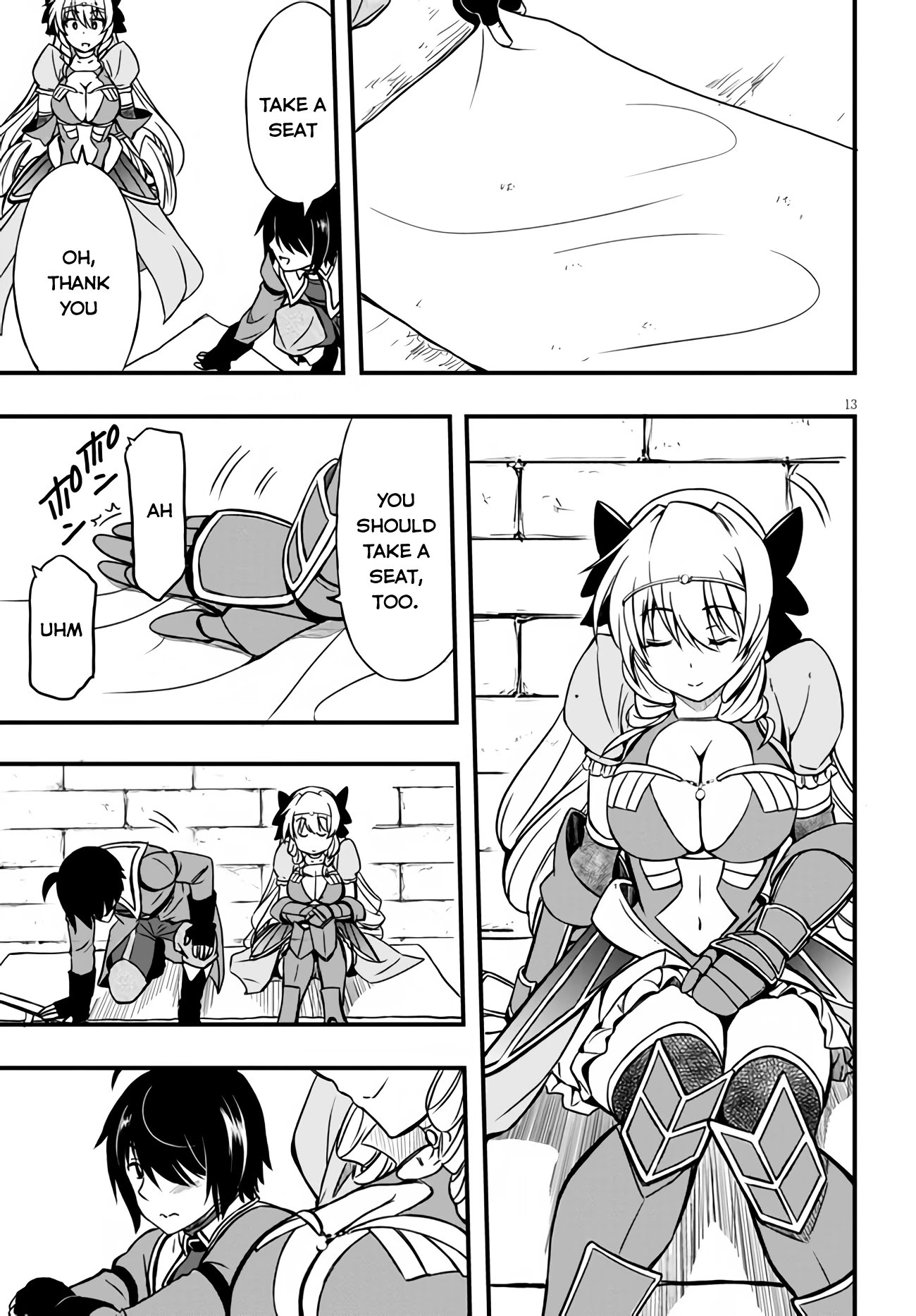 Hazure Akamadoushi ha Kenjyatime ni Musou suru Chapter 5 page 14 - Chapter 5
