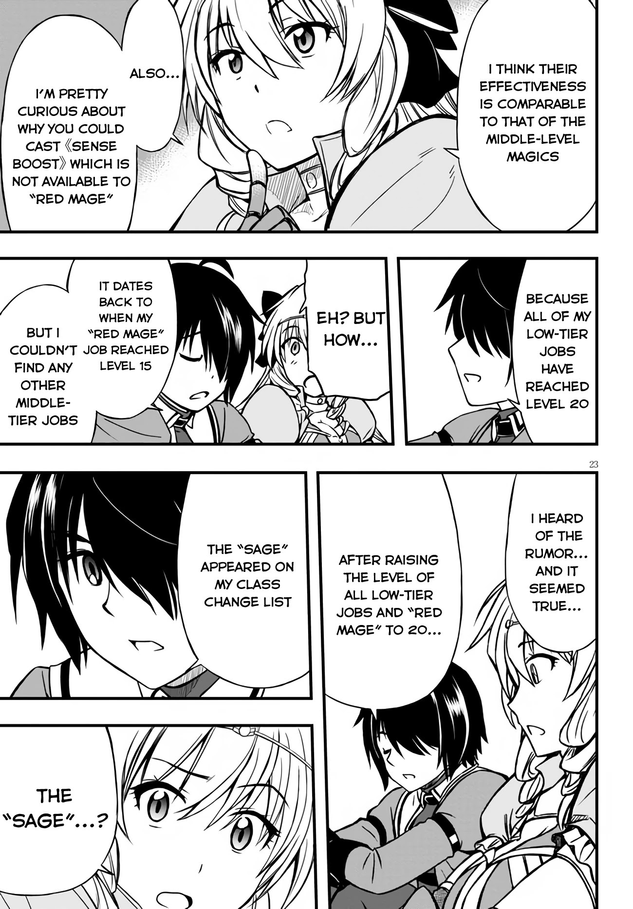 Hazure Akamadoushi ha Kenjyatime ni Musou suru Chapter 5 page 24 - Chapter 5
