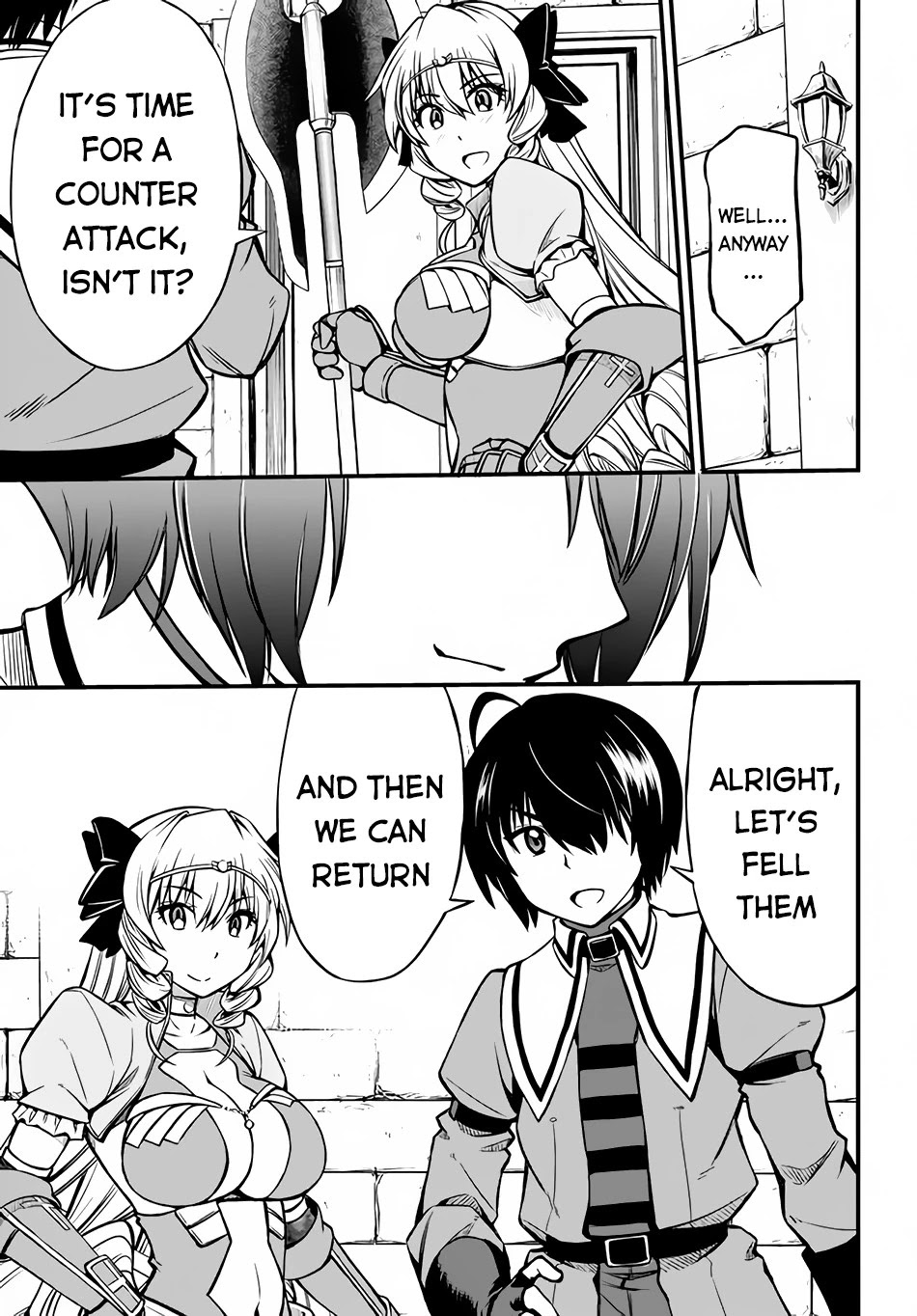 Hazure Akamadoushi ha Kenjyatime ni Musou suru Chapter 7 page 10 - Chapter 7