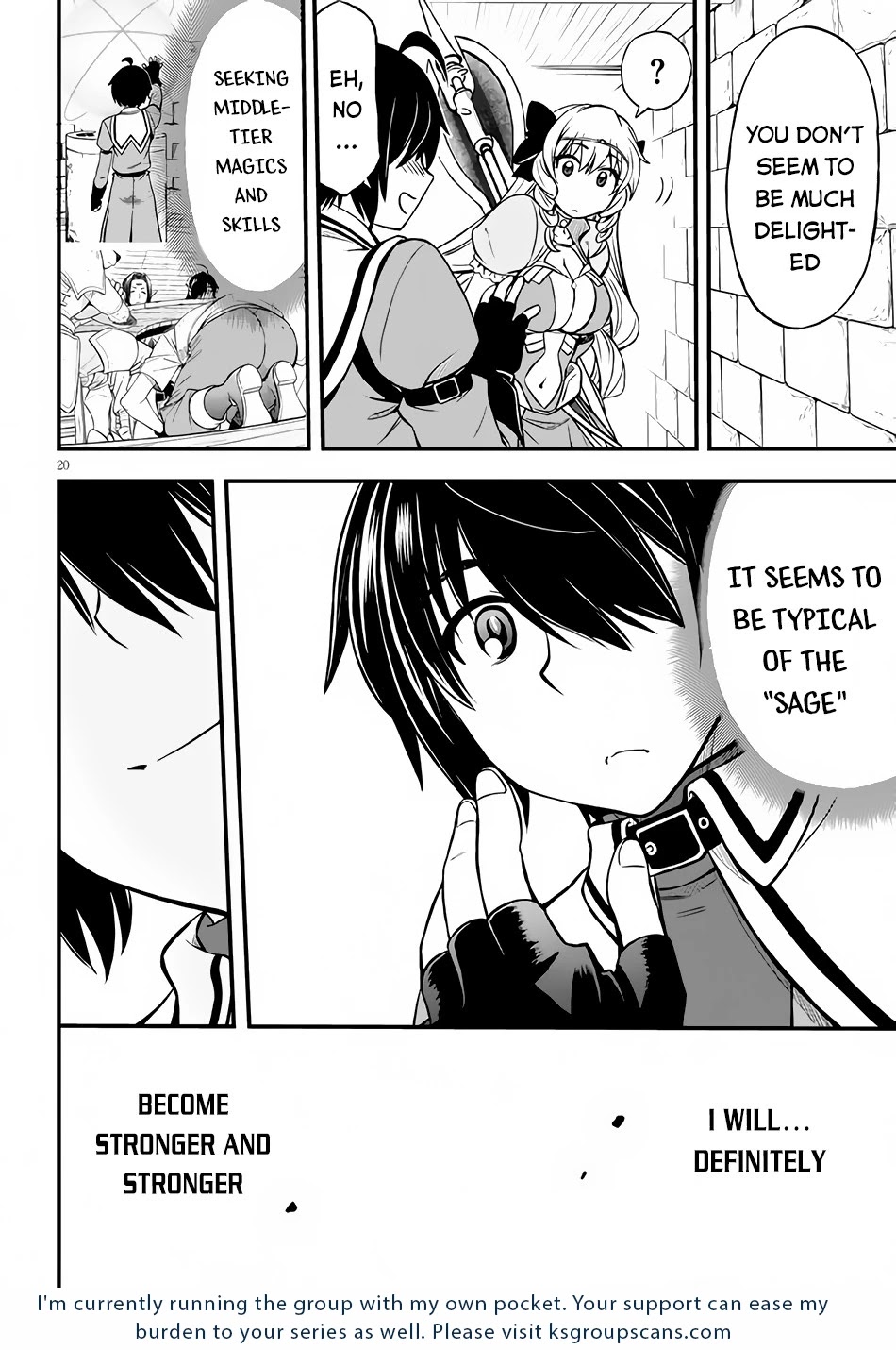 Hazure Akamadoushi ha Kenjyatime ni Musou suru Chapter 7 page 20 - Chapter 7