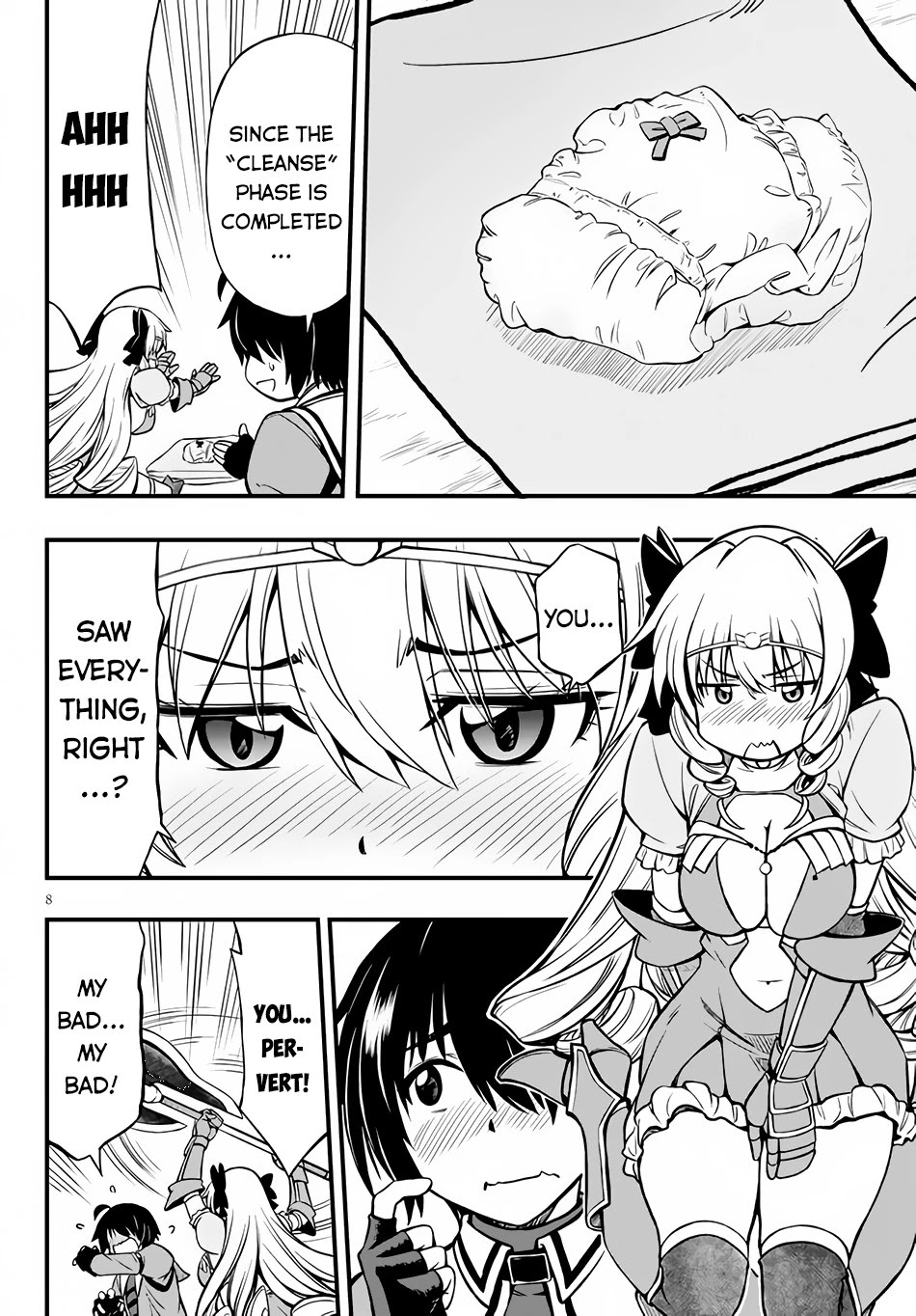 Hazure Akamadoushi ha Kenjyatime ni Musou suru Chapter 7 page 9 - Chapter 7