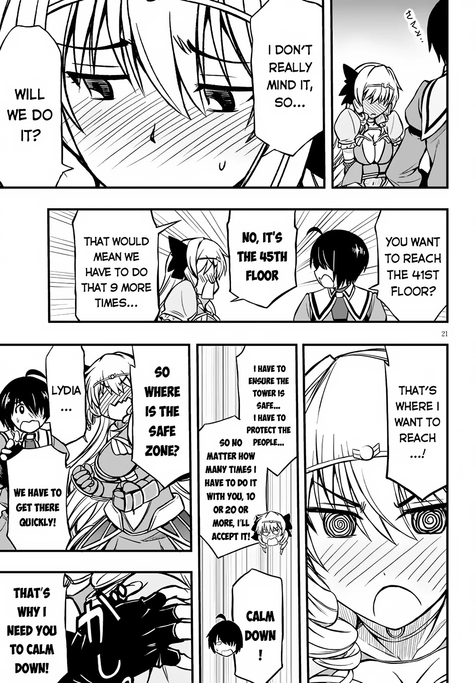 Hazure Akamadoushi ha Kenjyatime ni Musou suru Chapter 8 page 22 - Chapter 8