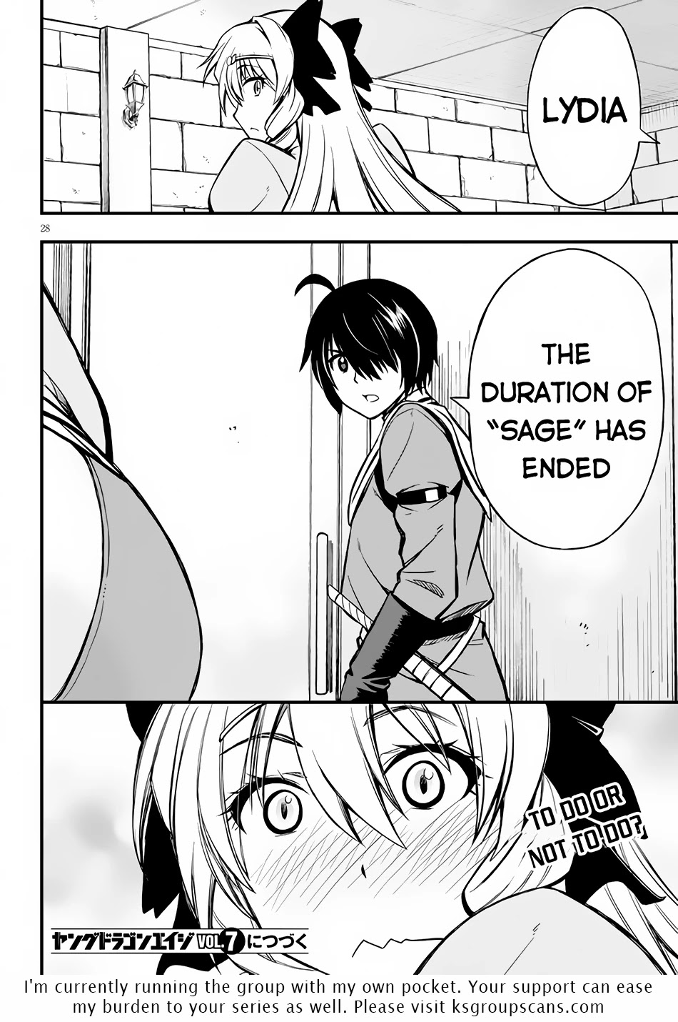 Hazure Akamadoushi ha Kenjyatime ni Musou suru Chapter 8 page 29 - Chapter 8