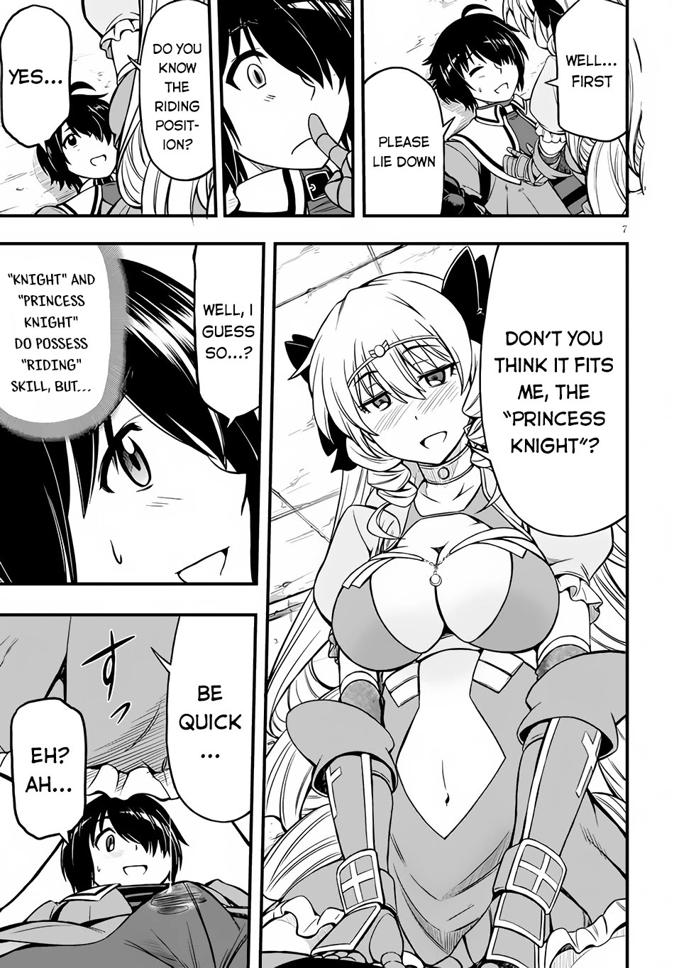 Hazure Akamadoushi ha Kenjyatime ni Musou suru Chapter 9 page 10 - Chapter 9