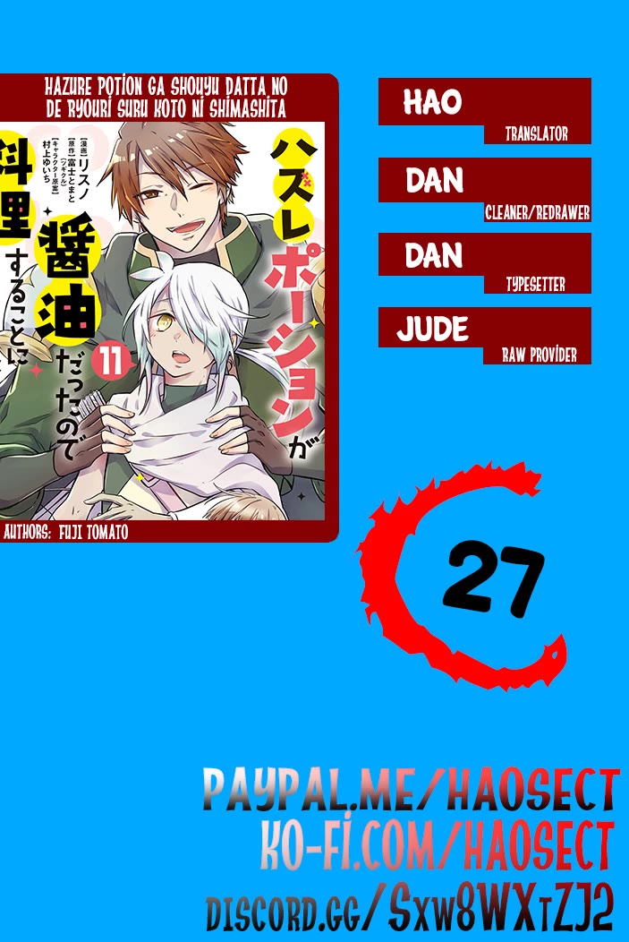 Hazure Potion ga Shouyu datta no de Ryouri suru koto ni shimashita Chapter 27 page 31 - Chapter 27