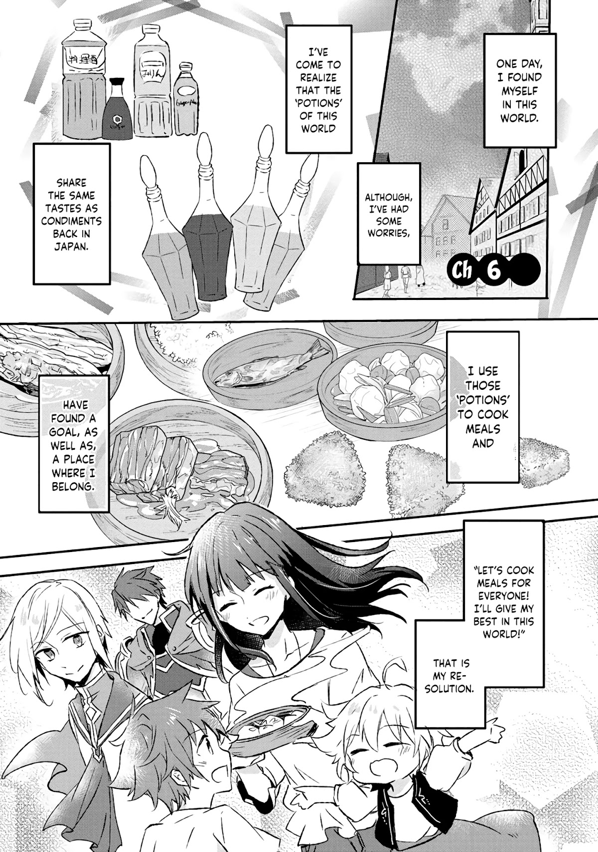 Hazure Potion ga Shouyu datta no de Ryouri suru koto ni shimashita Chapter 6 page 3 - Chapter 6