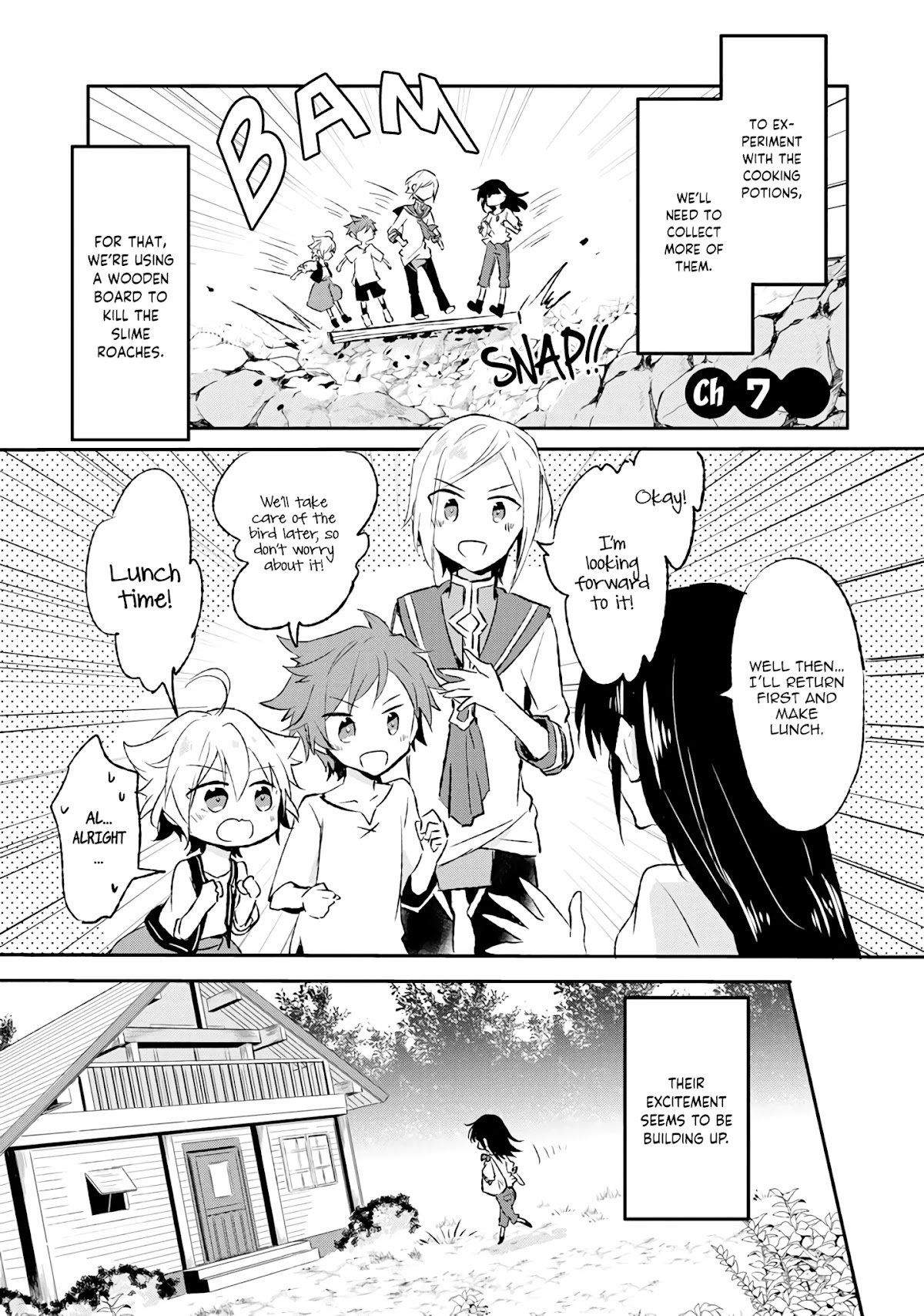 Hazure Potion ga Shouyu datta no de Ryouri suru koto ni shimashita Chapter 7 page 1 - Chapter 7