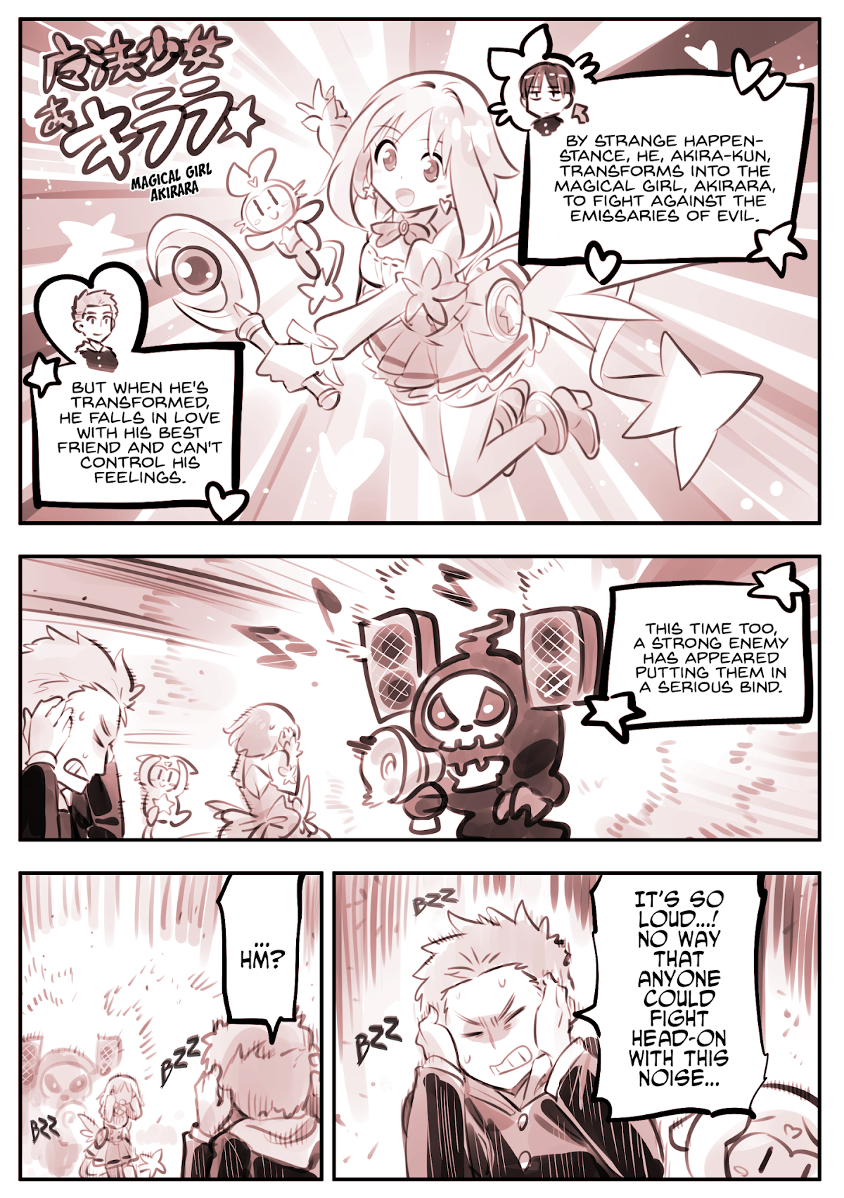 He Is A Magical Girl Chapter 11 page 1 - Chapter 11: He Who Conveys is a Magical Girl
