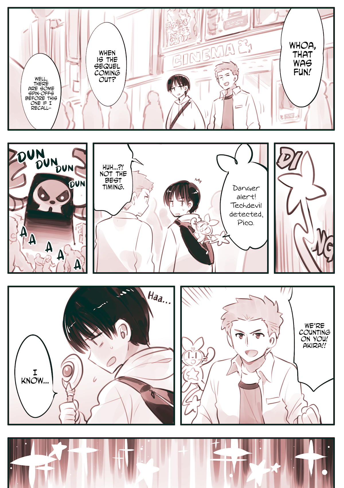 He Is A Magical Girl Chapter 13 page 1 - Chapter 13: He Who Battles is a Magical Girl