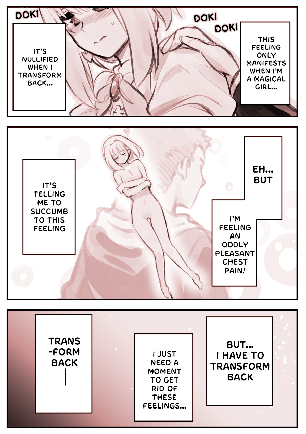 He Is A Magical Girl Chapter 2 page 2 - Chapter 2: Scared Magical Girl