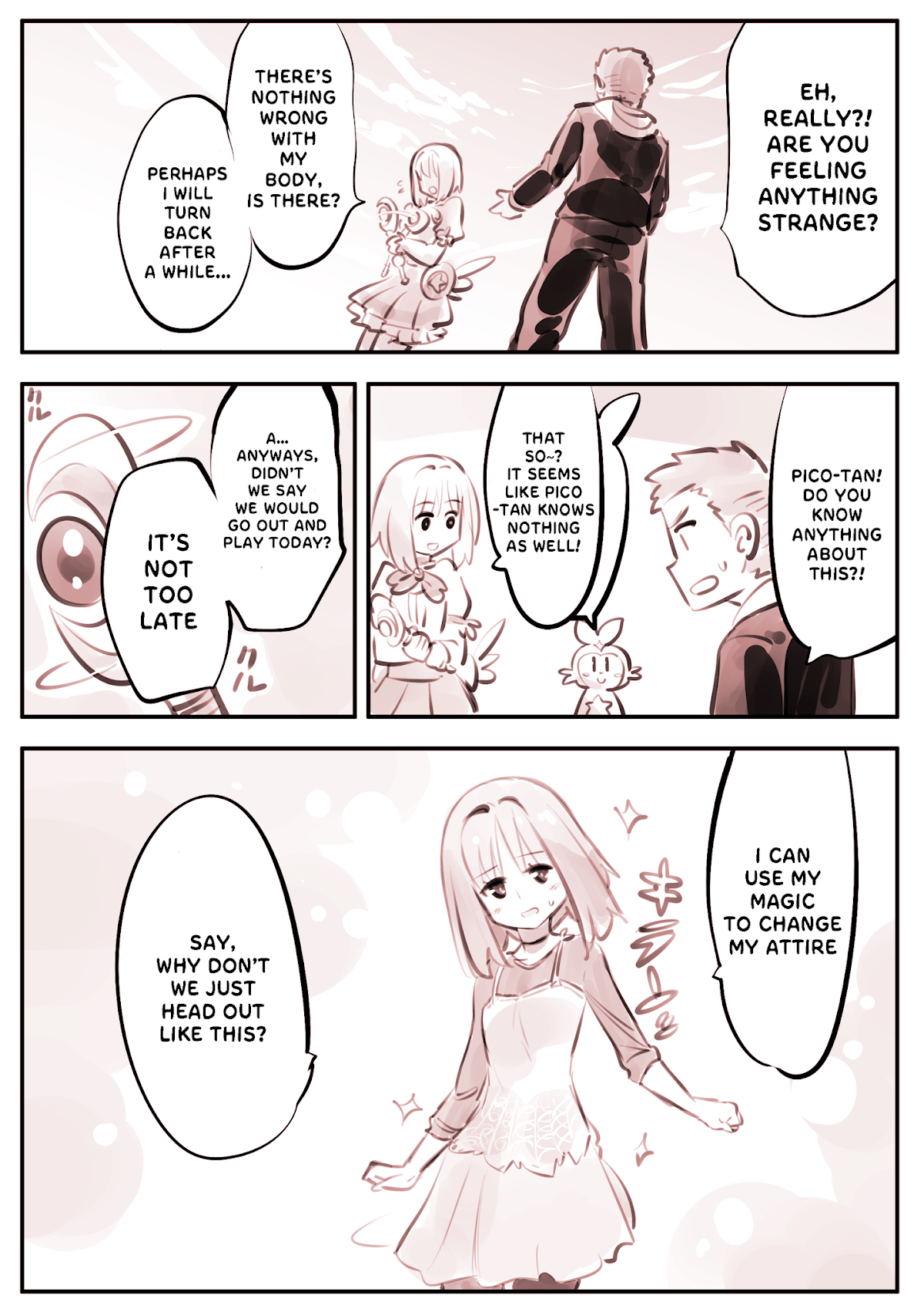 He Is A Magical Girl Chapter 3 page 2 - Chapter 3: Lying Magical Girl