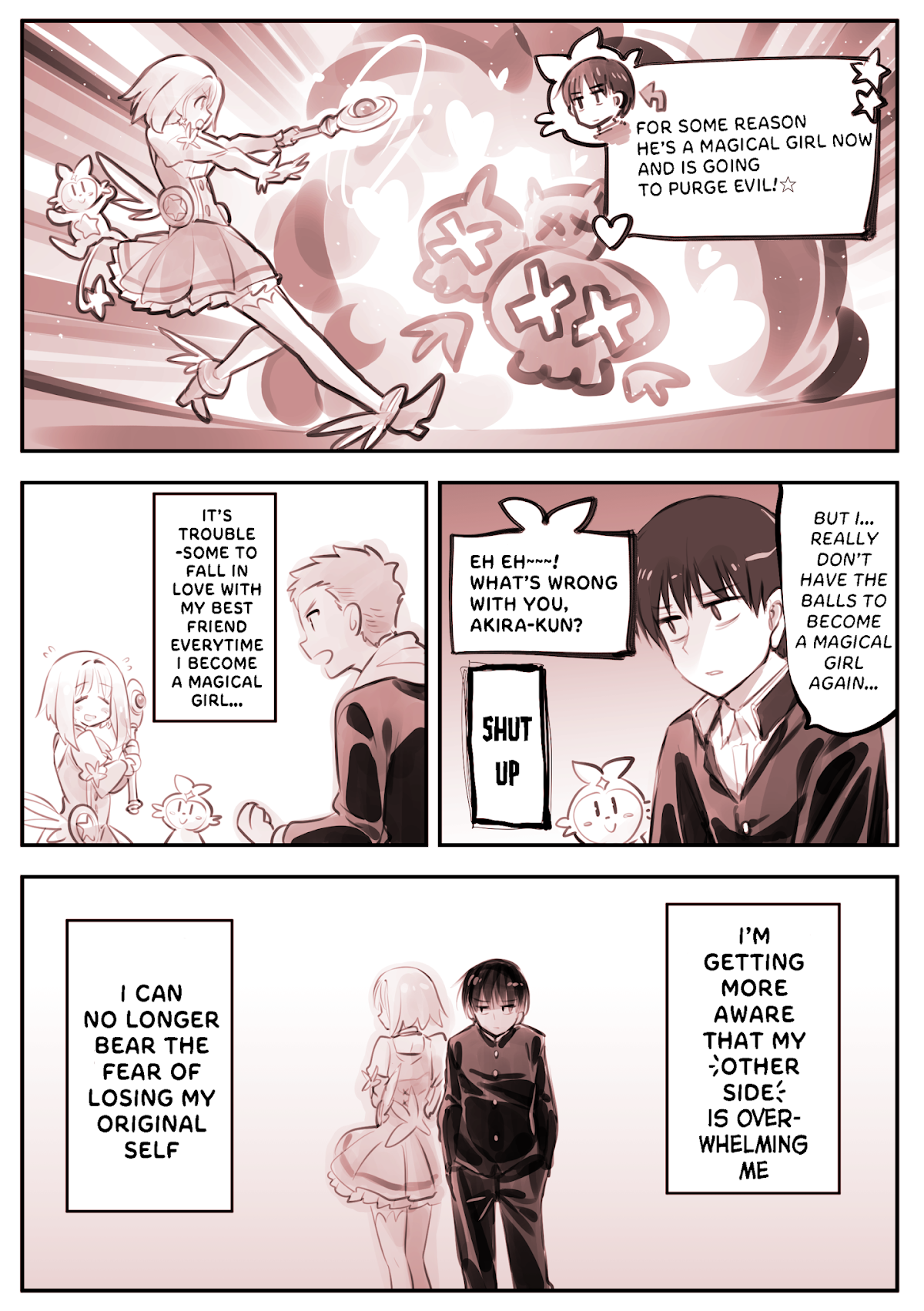 He Is A Magical Girl Chapter 4 page 1 - Chapter 4: Confronting Magical Girl