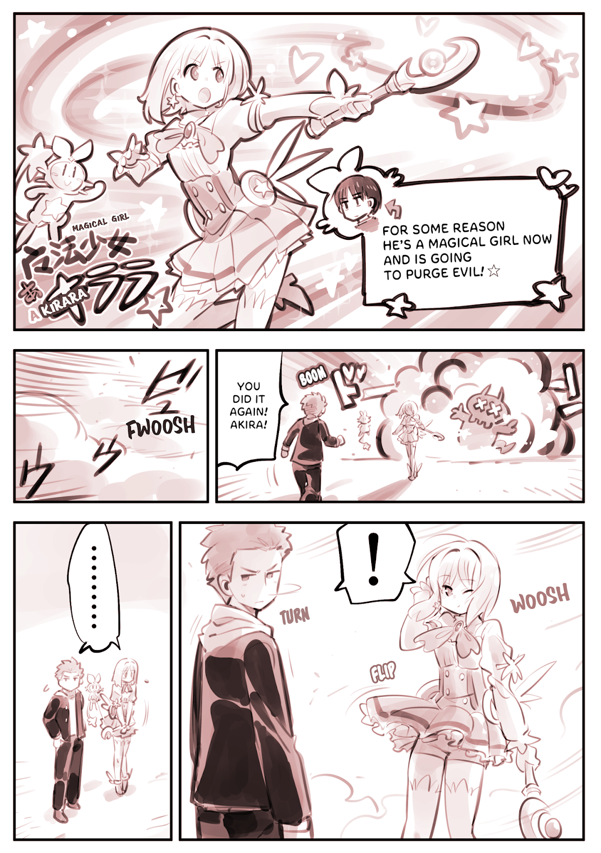He Is A Magical Girl Chapter 6 page 1 - Chapter 6: Awakened Magical Girl