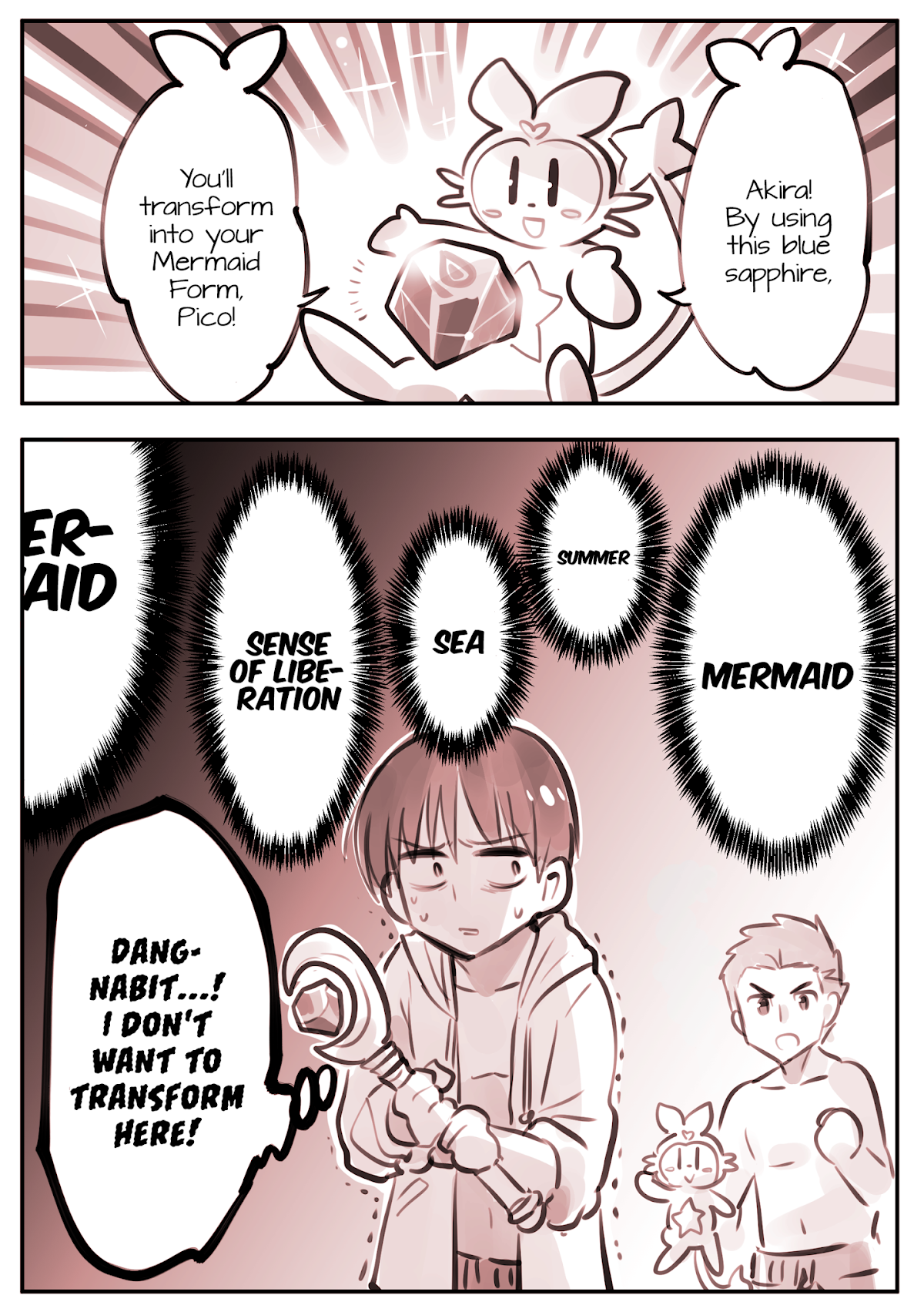 He Is A Magical Girl Chapter 7 page 2 - Chapter 7: He is a Magical Girl Wherever He Goes