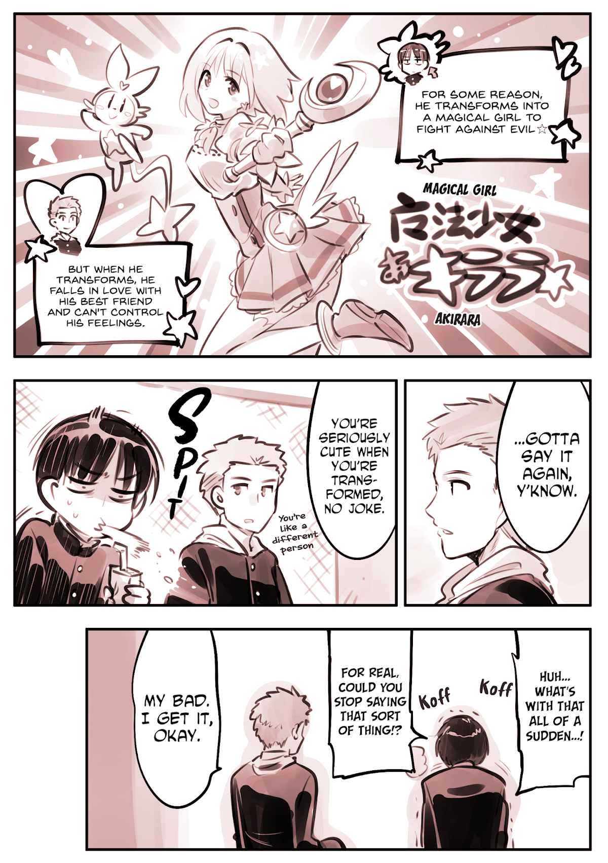He Is A Magical Girl Chapter 8 page 1 - Chapter 8