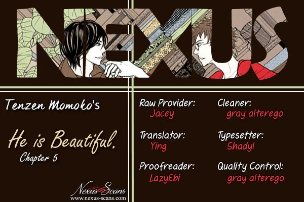 He Is Beautiful Chapter 5 page 1 - Chapter 5 : ch05+Extra
