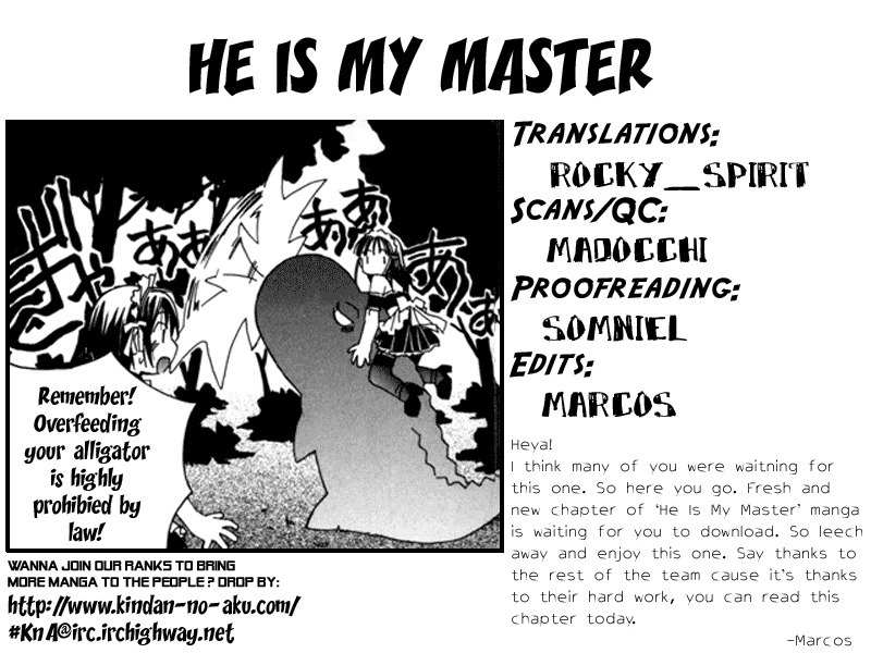 He Is My Master Chapter 11 page 48 - Chapter 11: Above my head, the Star of Death's Omen!!