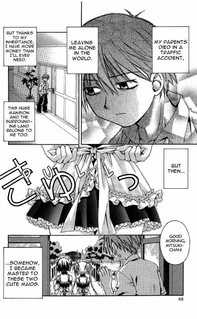 He Is My Master Chapter 2 page 4 - Chapter 2: There's a rumor that there's this kid whose parents died, and now he's living all by himself with his inheritance. In the springtime of youth, he is surrounded and served by unbelievably beautiful girls...