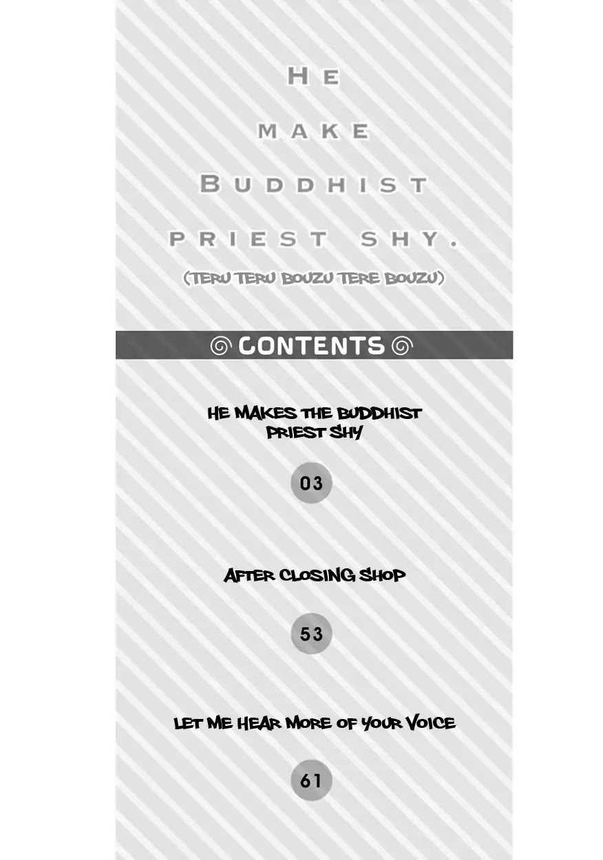 He Makes the Buddhist Priest Shy Chapter 1 page 5 - Chapter 1: He Makes the Buddhist Priest Shy (1)