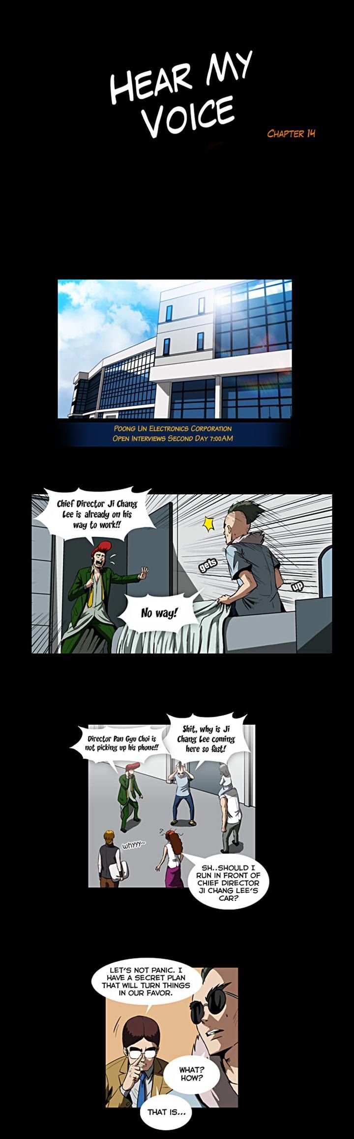 Hear My Voice Chapter 14 page 1 - Chapter 14