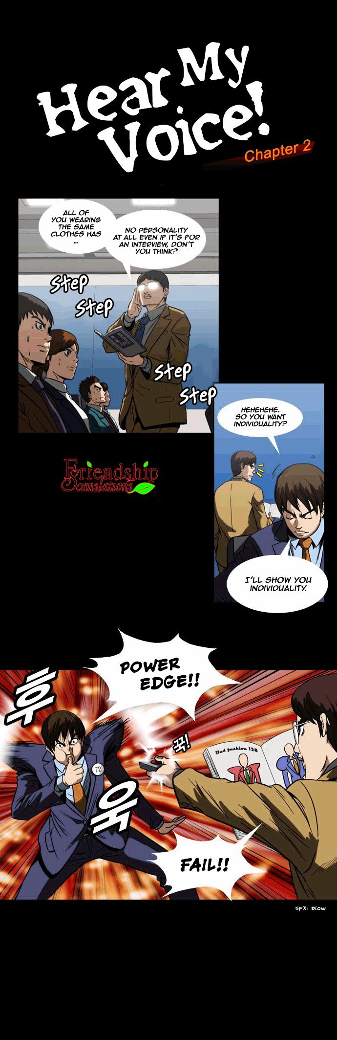 Hear My Voice Chapter 2 page 2 - Chapter 2