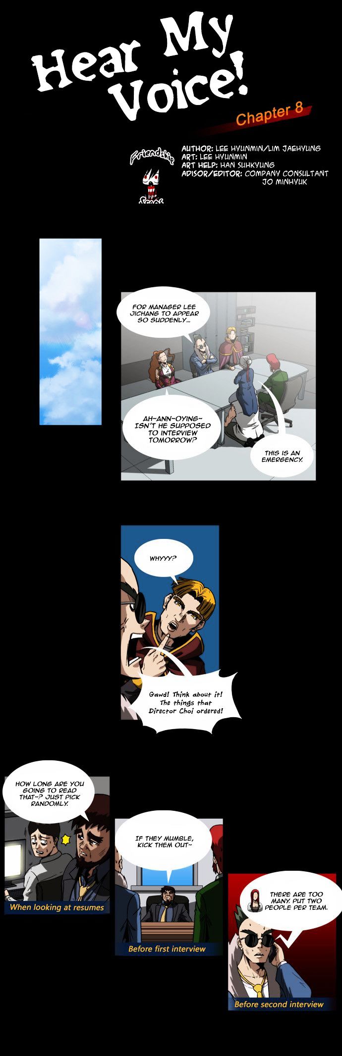 Hear My Voice Chapter 8 page 3 - Chapter 8