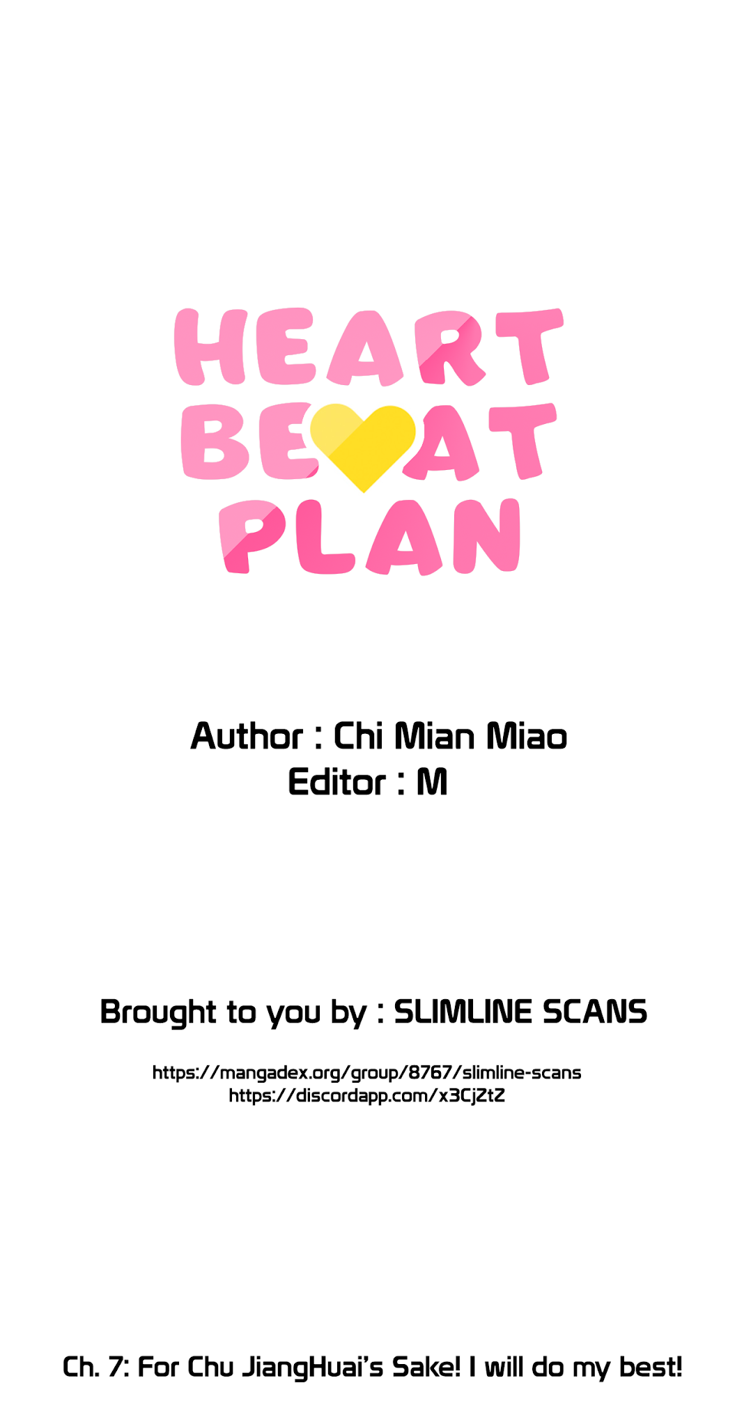 Heart Beat Plan Chapter 7 page 1 - Chapter 7: For Chu Jianghua's Sake! I'll Do My Best!