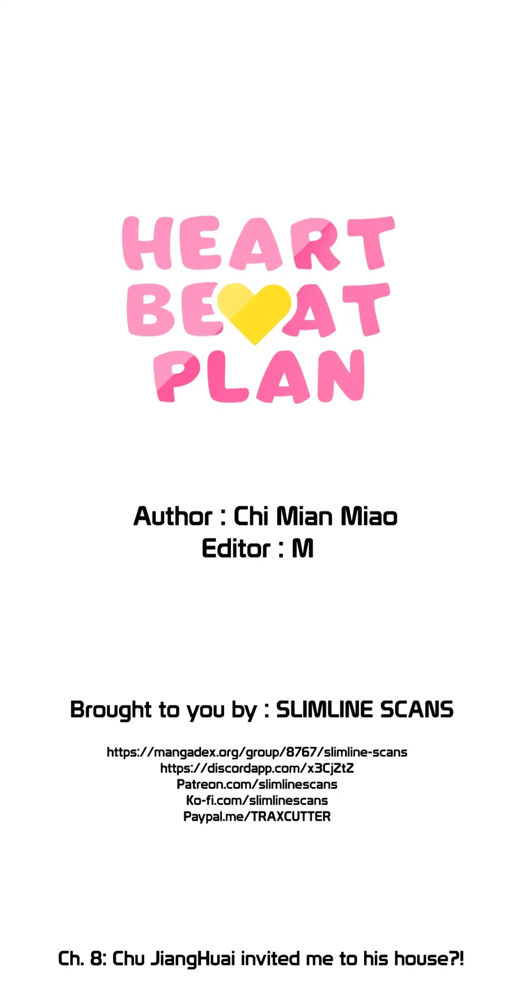 Heart Beat Plan Chapter 8 page 1 - Chapter 8: Chu Jianghuai Invited Me To His House?!