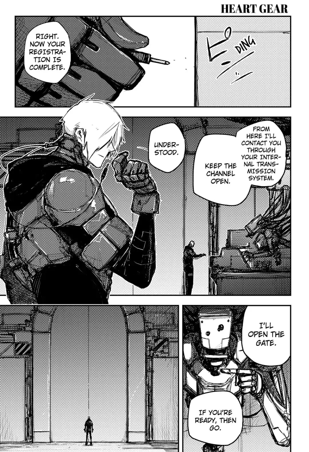 HEART GEAR Chapter 12 page 1 - Chapter 12: #12 Inside and Outside